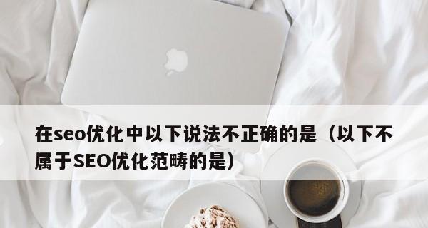 解析网站SEO优化中的常见错误观点（优化中的误区和正确方法）